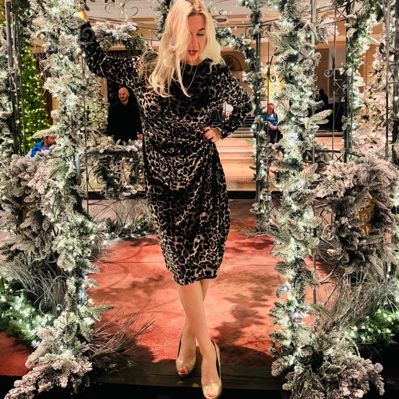 New leopard dress for woman NWT - Picture 3 of 9